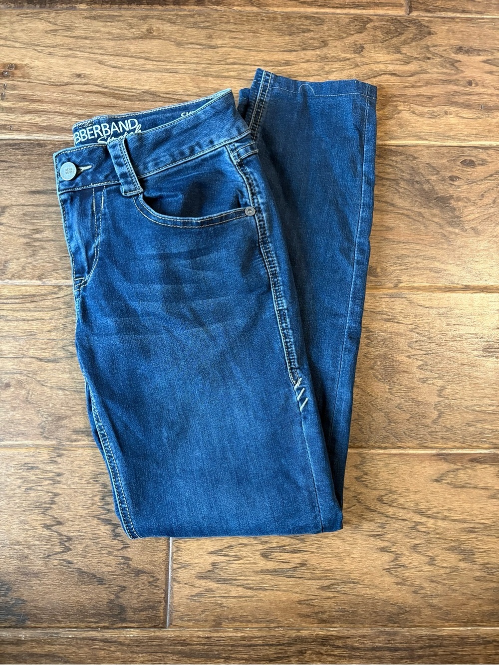 Superband Dark Blue Skinny Jeans - Women's Stretch Fit